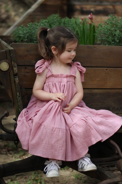 Sukienka muślinowa Bombel Be