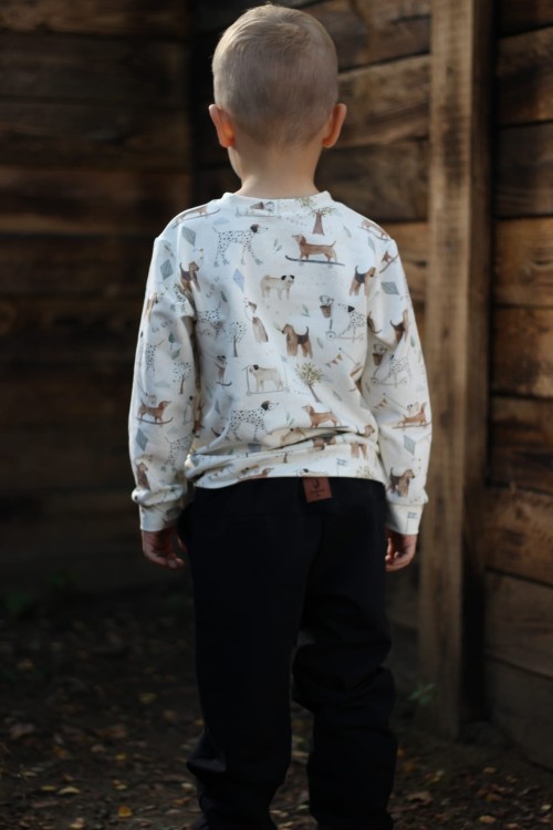 Spodnie dresowe dla chłopca Bombel Be