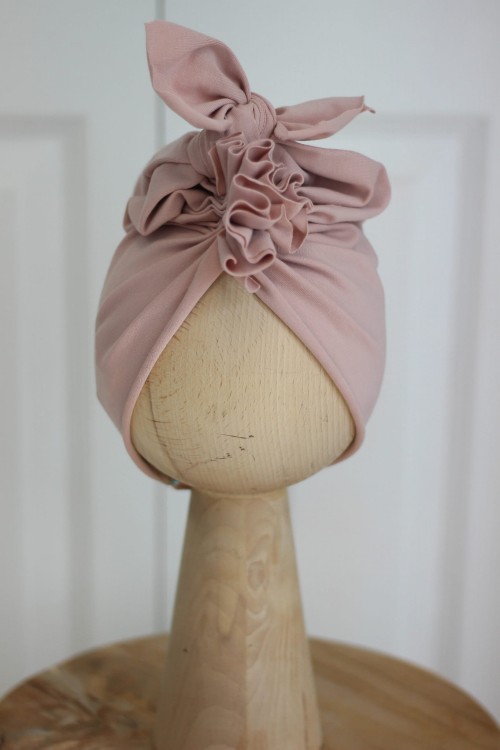 Turban dla dziewczynki z bawełny Bombel Be