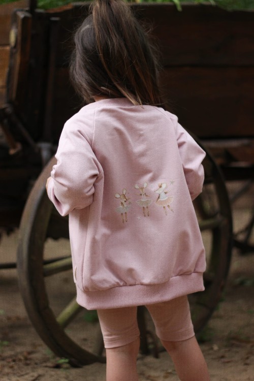 Bomberka dla dziewczynki na zamek Bombel Be myszki róż