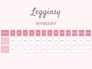 legginsy rozmiaróka