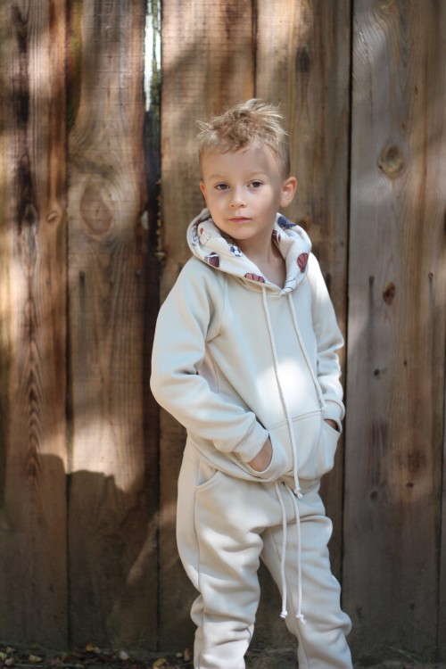 Ocieplane spodnie dla chłopca Bombel Be