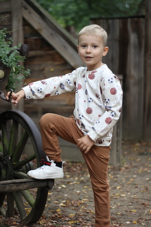 Bluza dla chłopca Bombel Be handmade