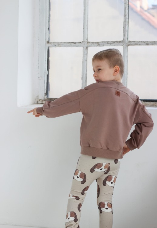 Bluza dla dzieci Bombel Be mokka