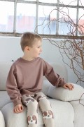 Bluza dziecięca Bombel be mokka