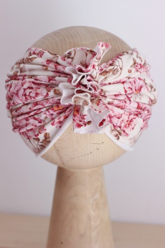Turban opaska dla dziewczynki  2w1