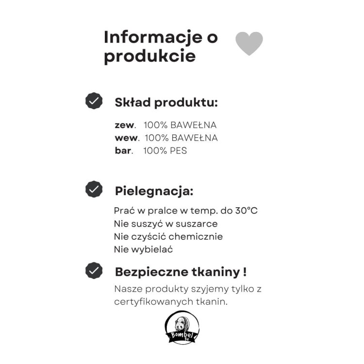 skład czapki pilotka bombel be