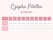 rozmiarówka czapki pilotka bombel be