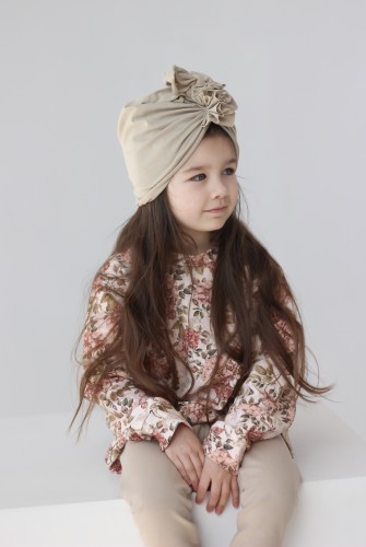 Turban jerseyowy dla dziewczynki Bombel Be