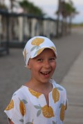 Koszulka muślinowa w cytrynki