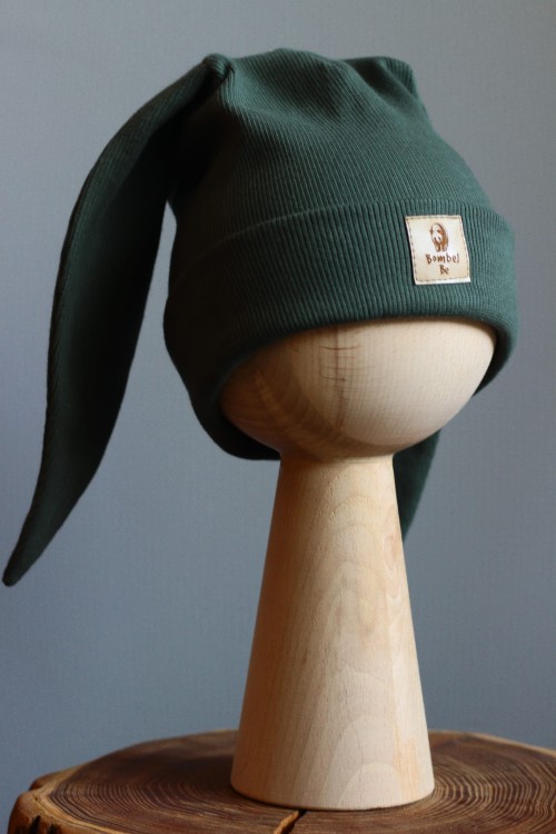 czapka prążkowana dla dzieci bombel be