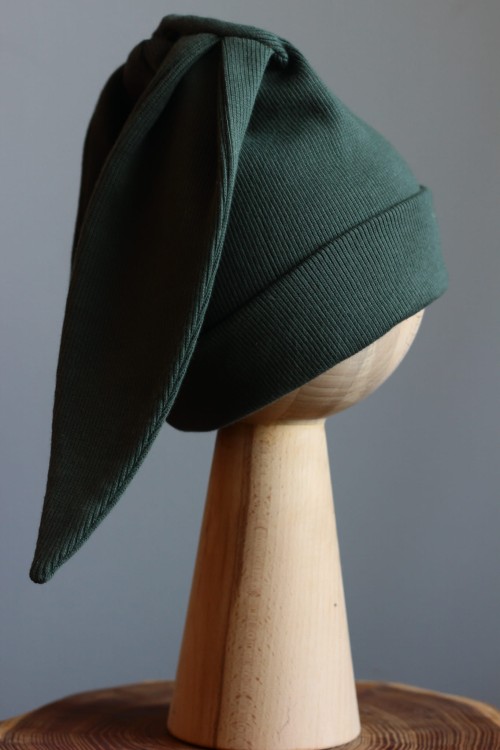 czapka dziecięca z prążka bombel be handmade