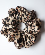 Frotka Panterka – materiałowa gumka scrunchie do włosów