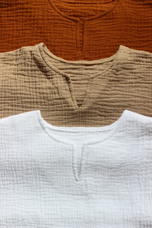 T-Shirty muślin organiczny