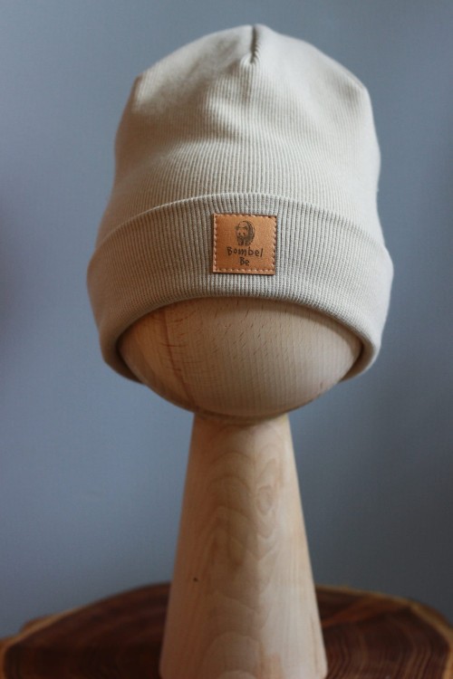 czapka prążkowana dla dzieci Bombel Be handmade