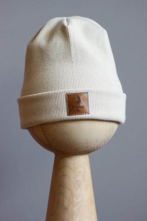 Czapka prążkowana dziecięca Bombel Be handmade