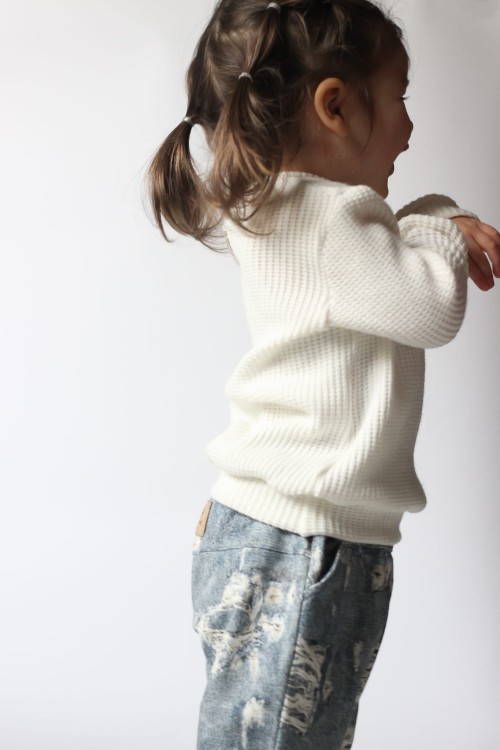 Spodnie dziecięce dla dziewczynki Bombel Be Handmade