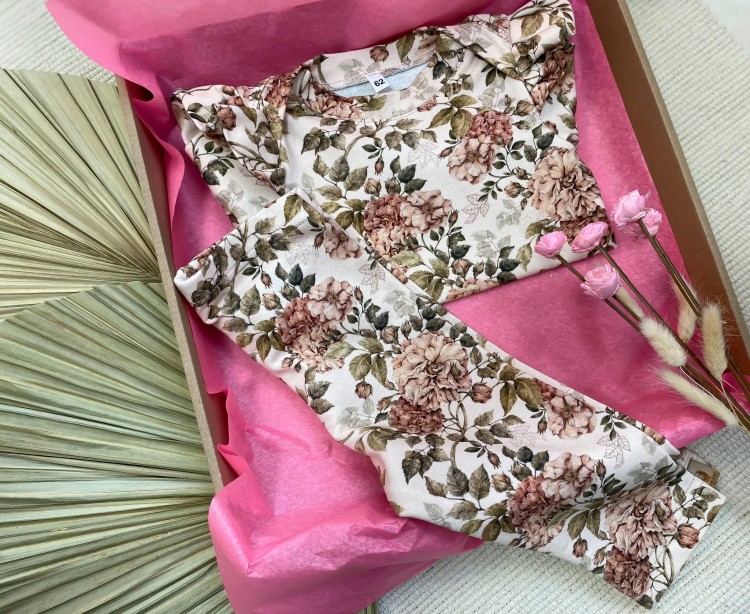 Box prezentowy dla noworodka. Zestaw prezentowy dla noworodka od Bombel Be.